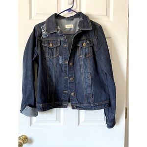 Distressed Denim Jacket